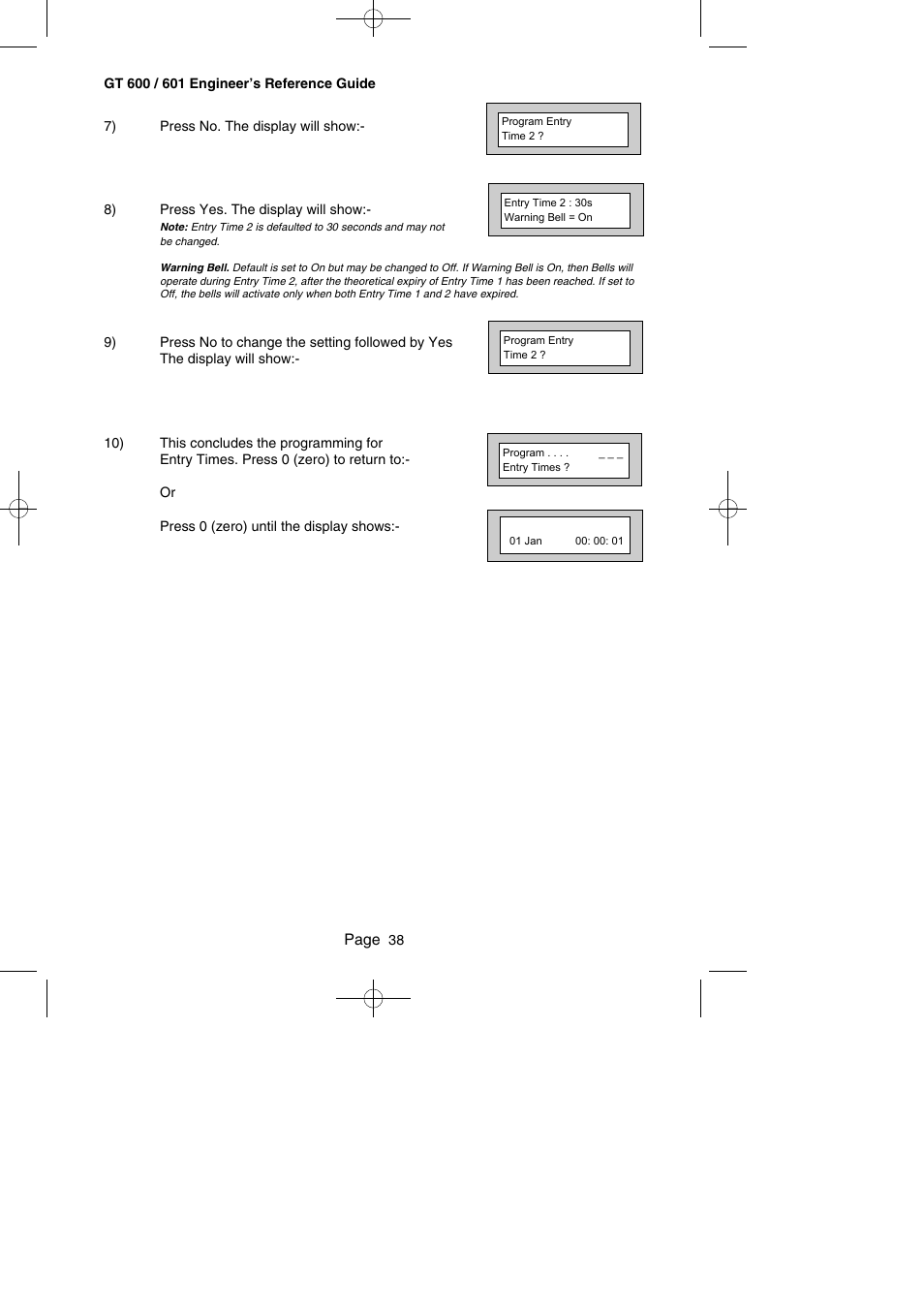 Page | RISCO Group Gardtec GT600 User Manual | Page 40 / 128