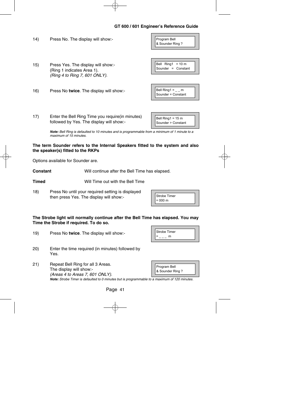 RISCO Group Gardtec GT600 User Manual | Page 43 / 128