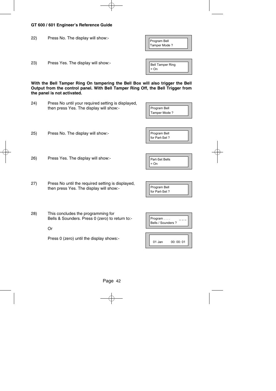 Page | RISCO Group Gardtec GT600 User Manual | Page 44 / 128