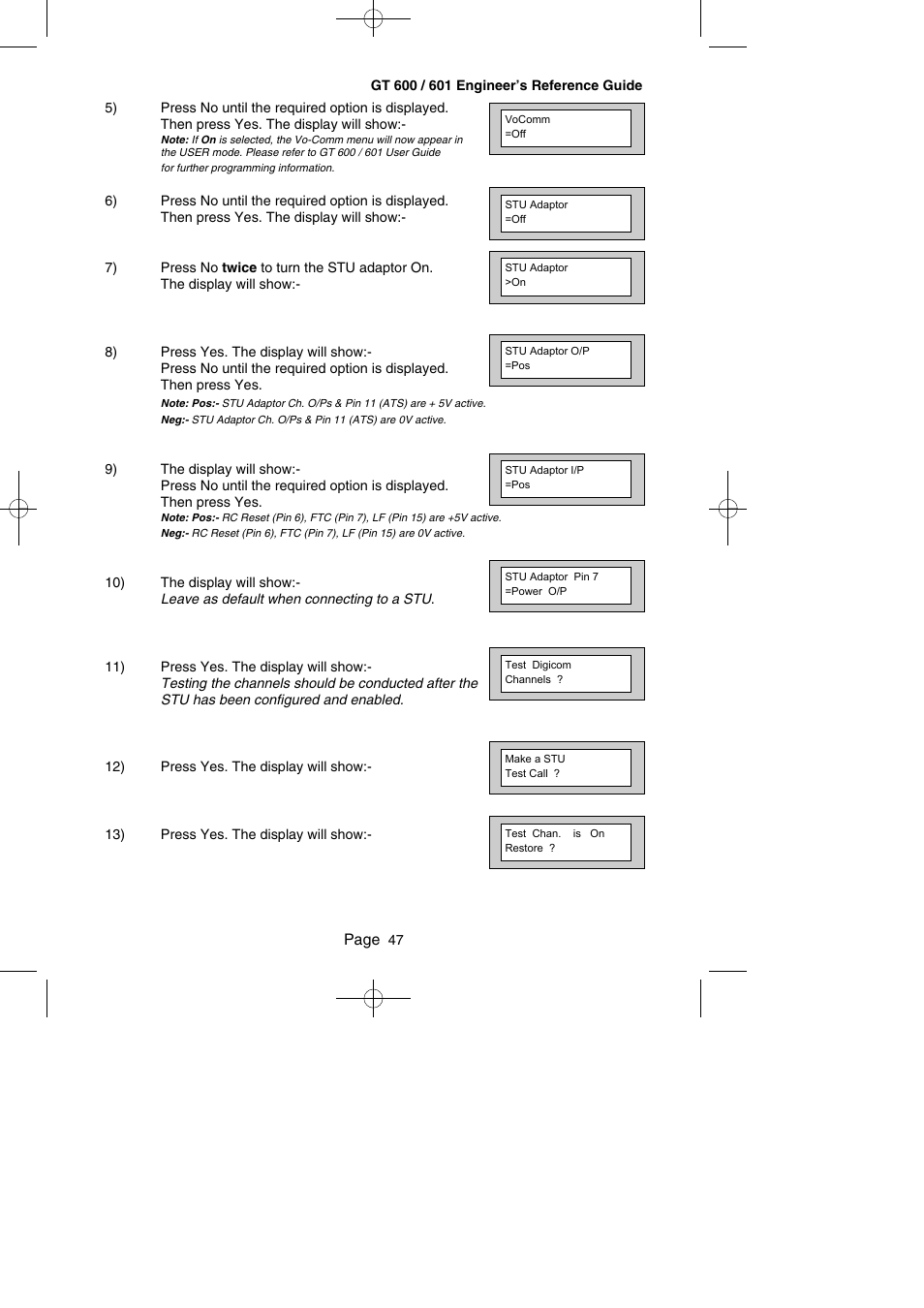 Page | RISCO Group Gardtec GT600 User Manual | Page 49 / 128