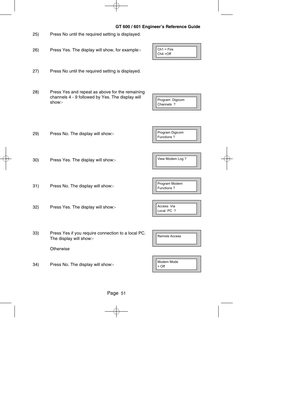 RISCO Group Gardtec GT600 User Manual | Page 53 / 128