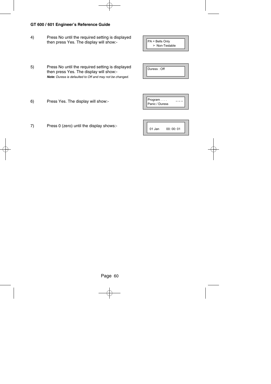 Page | RISCO Group Gardtec GT600 User Manual | Page 62 / 128