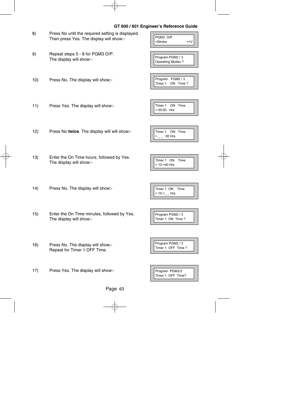 Page | RISCO Group Gardtec GT600 User Manual | Page 65 / 128