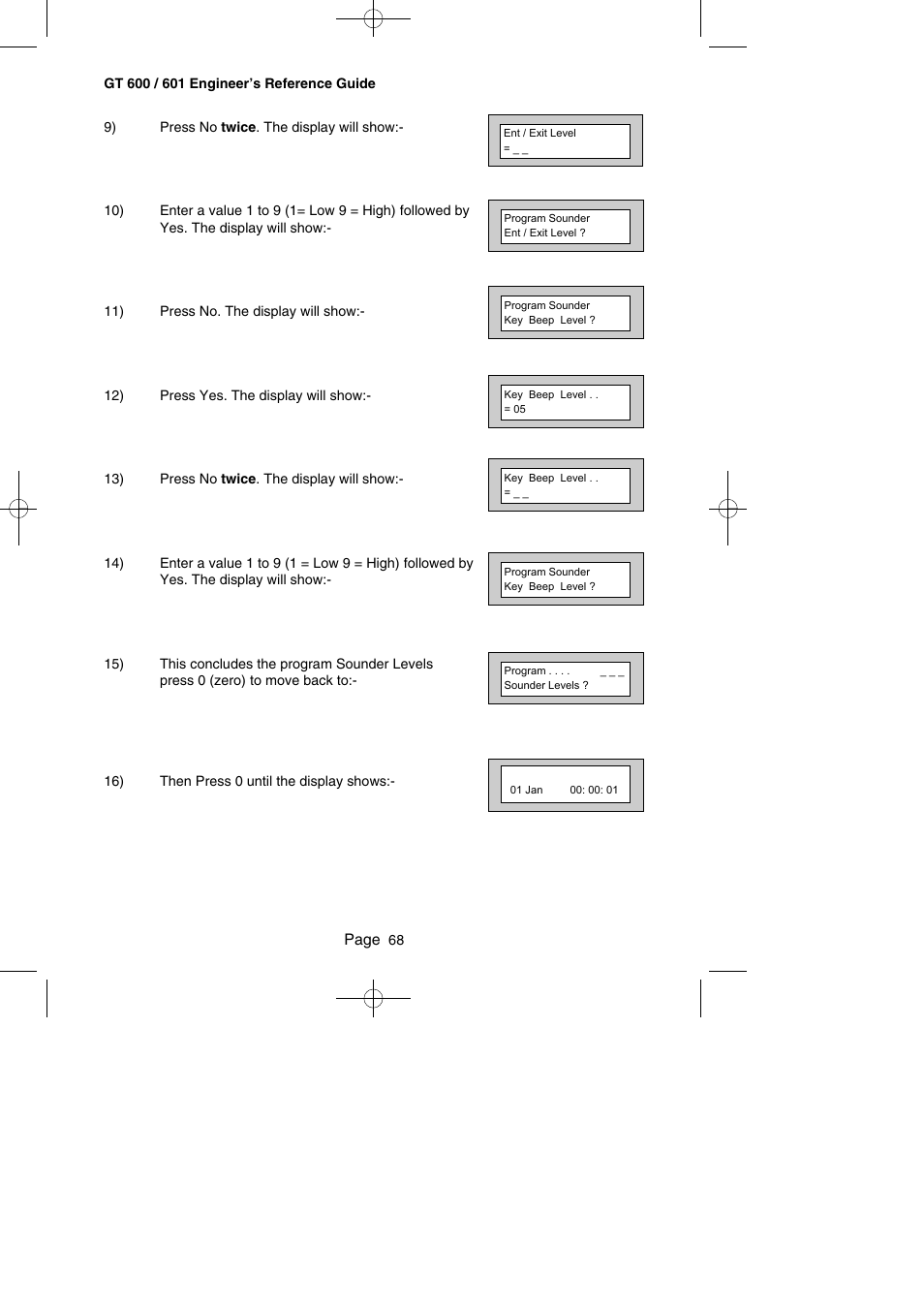 Page | RISCO Group Gardtec GT600 User Manual | Page 70 / 128