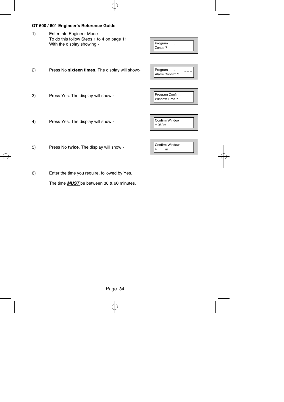 RISCO Group Gardtec GT600 User Manual | Page 86 / 128