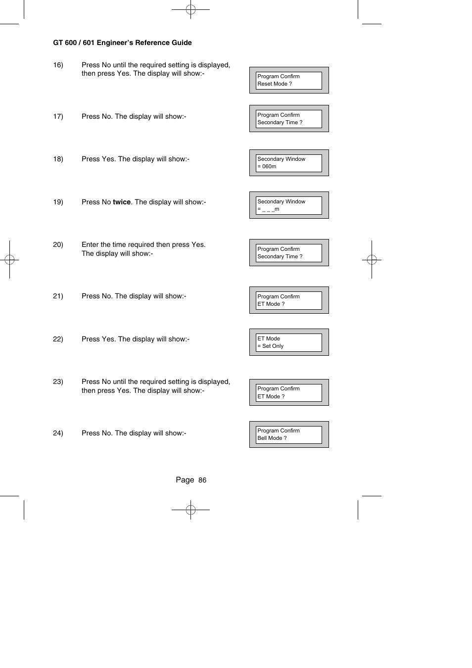 Page | RISCO Group Gardtec GT600 User Manual | Page 88 / 128