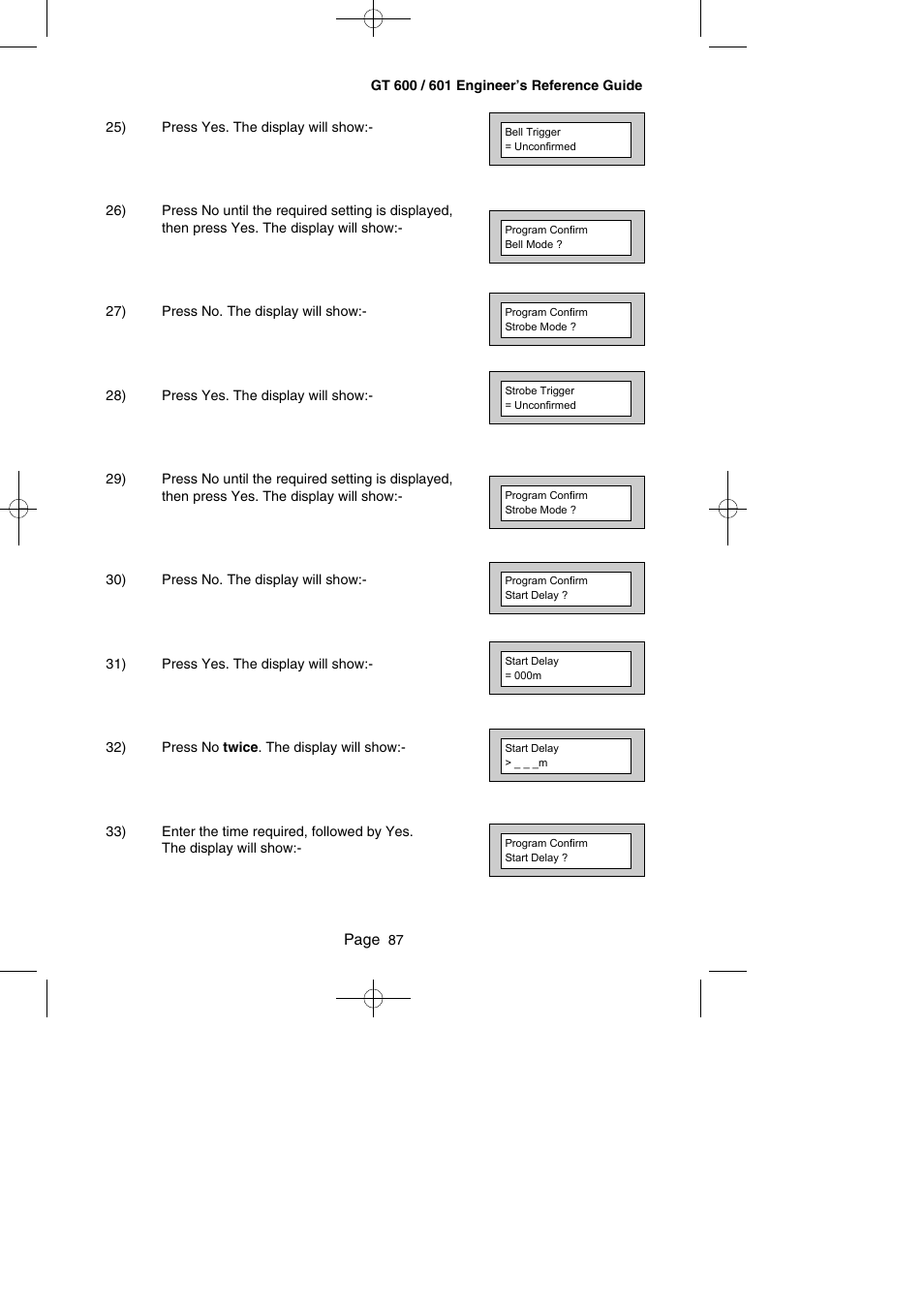 Page | RISCO Group Gardtec GT600 User Manual | Page 89 / 128