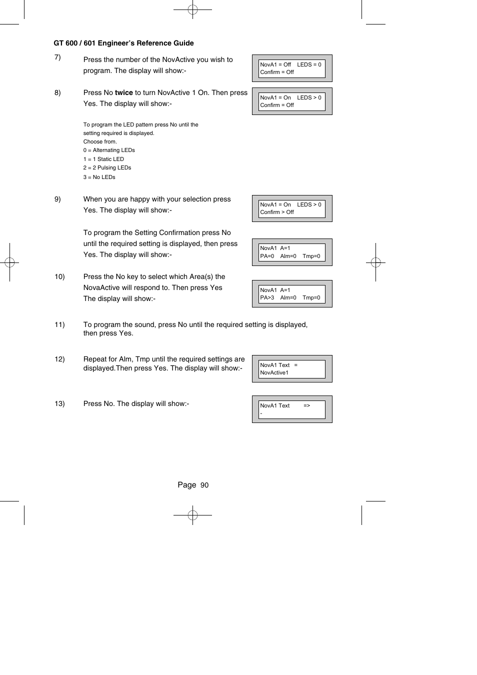 Page | RISCO Group Gardtec GT600 User Manual | Page 92 / 128