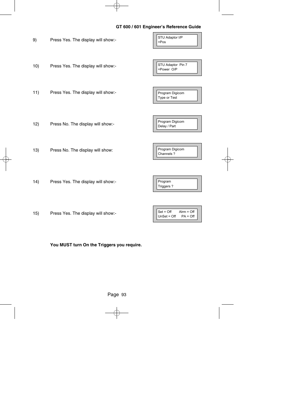 Page | RISCO Group Gardtec GT600 User Manual | Page 95 / 128