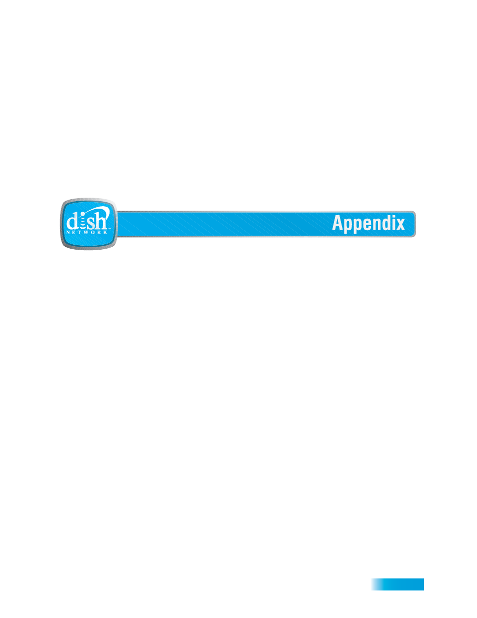 Appendix | Dish Network DuoDVR ViP 722_TOC User Manual | Page 149 / 158