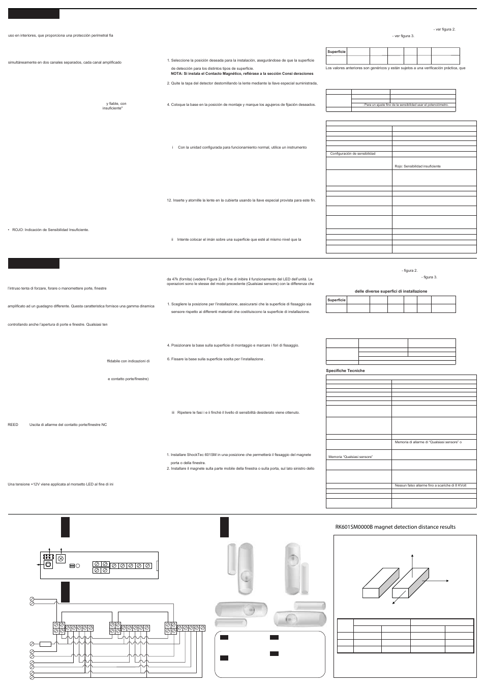 RISCO Group ShockTec 601SM User Manual | Page 2 / 2