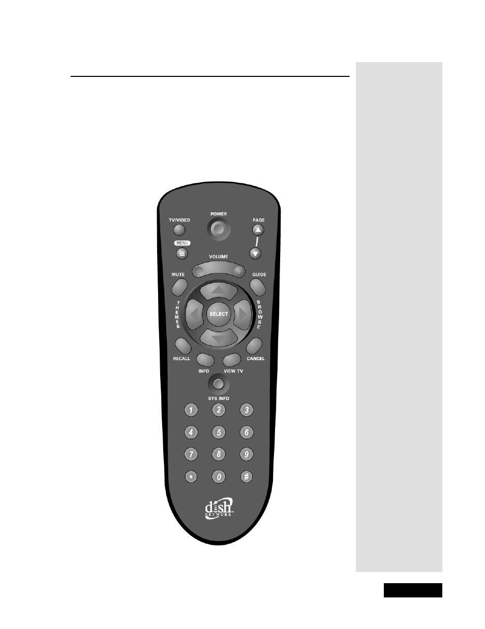 The remote control | Dish Network Solo 111 User Manual | Page 11 / 104