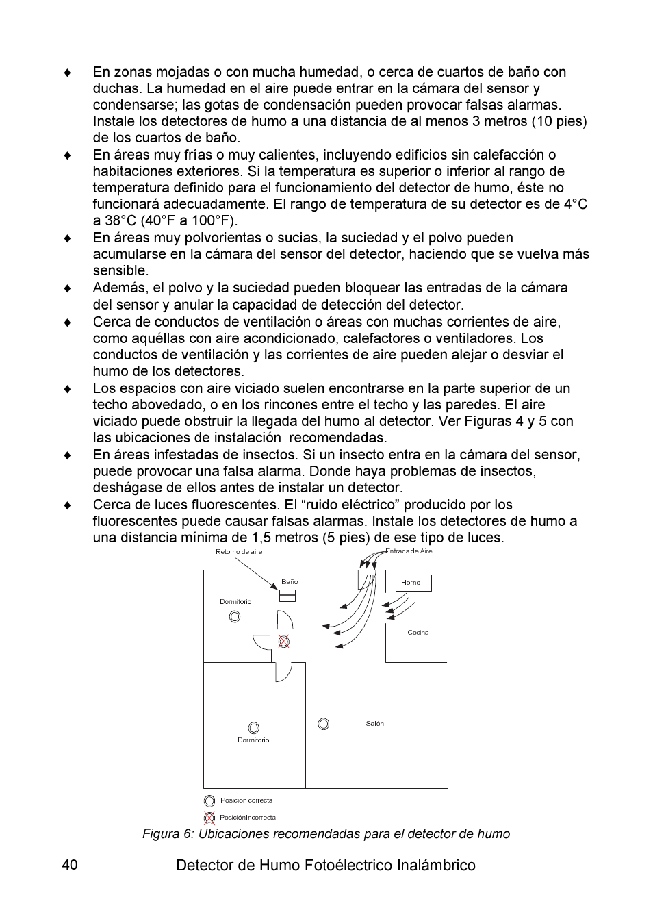 RISCO Group WL Supervised Smoke User Manual | Page 40 / 56