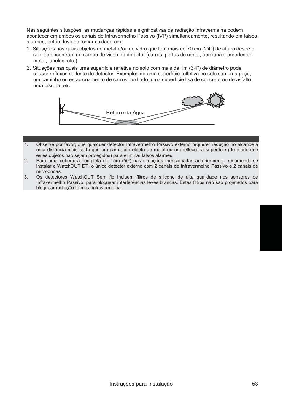 RISCO Group WatchOUT PIR Outdoor WL X312 User Manual | Page 53 / 76