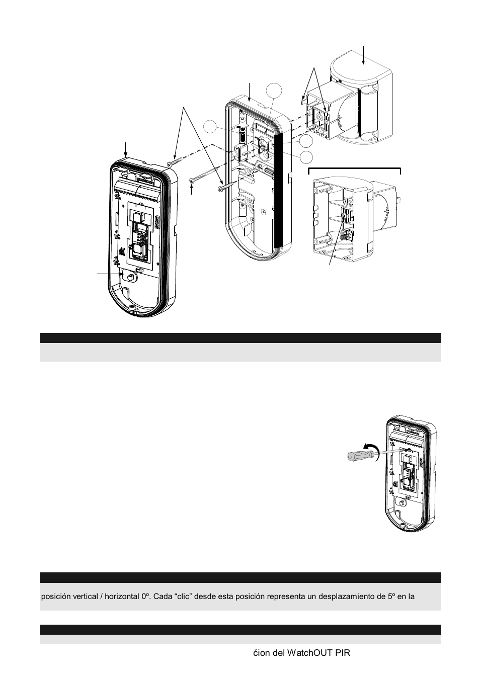 RISCO Group Wireless WatchOUT PIR 312PR User Manual | Page 44 / 88