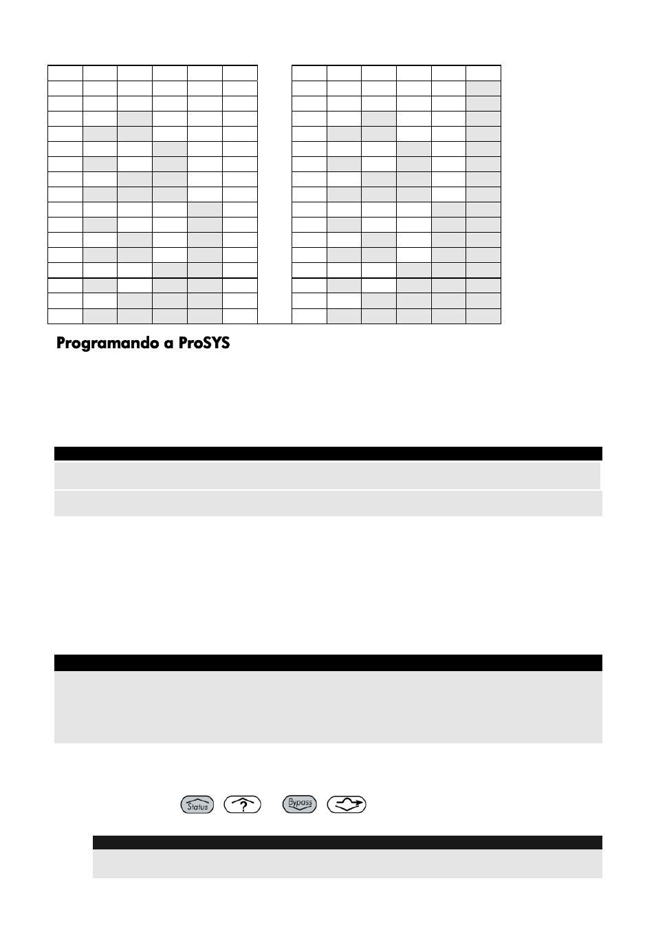 Programando a prosys | RISCO Group Wireless WatchOUT PIR 312PR User Manual | Page 82 / 88