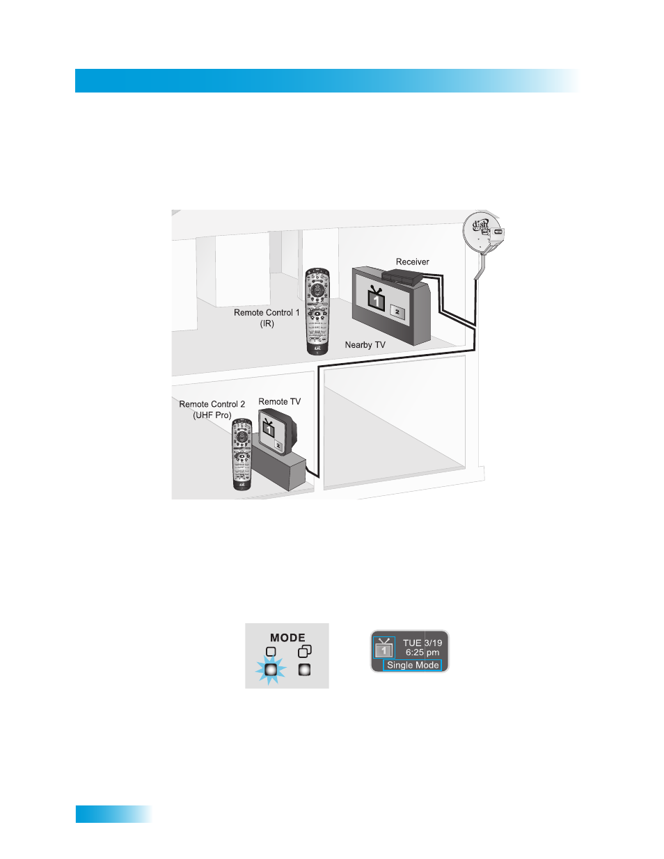 Chapter 2, Single mode | Dish Network Duo ViP 222 User Manual | Page 20 / 152