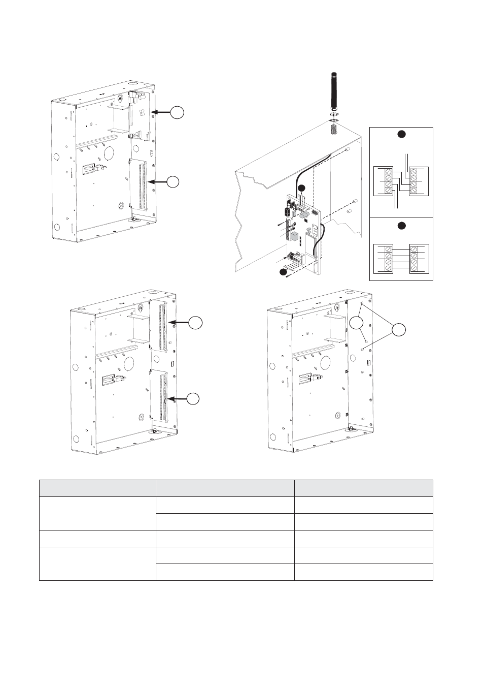 Accessories on the right side | RISCO Group ProSYS B23UL User Manual | Page 5 / 8