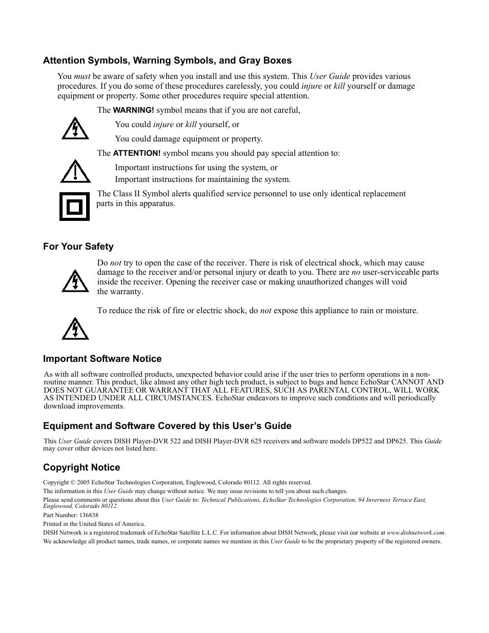 Dish Network DuoDVR 625 User Manual | 179 pages