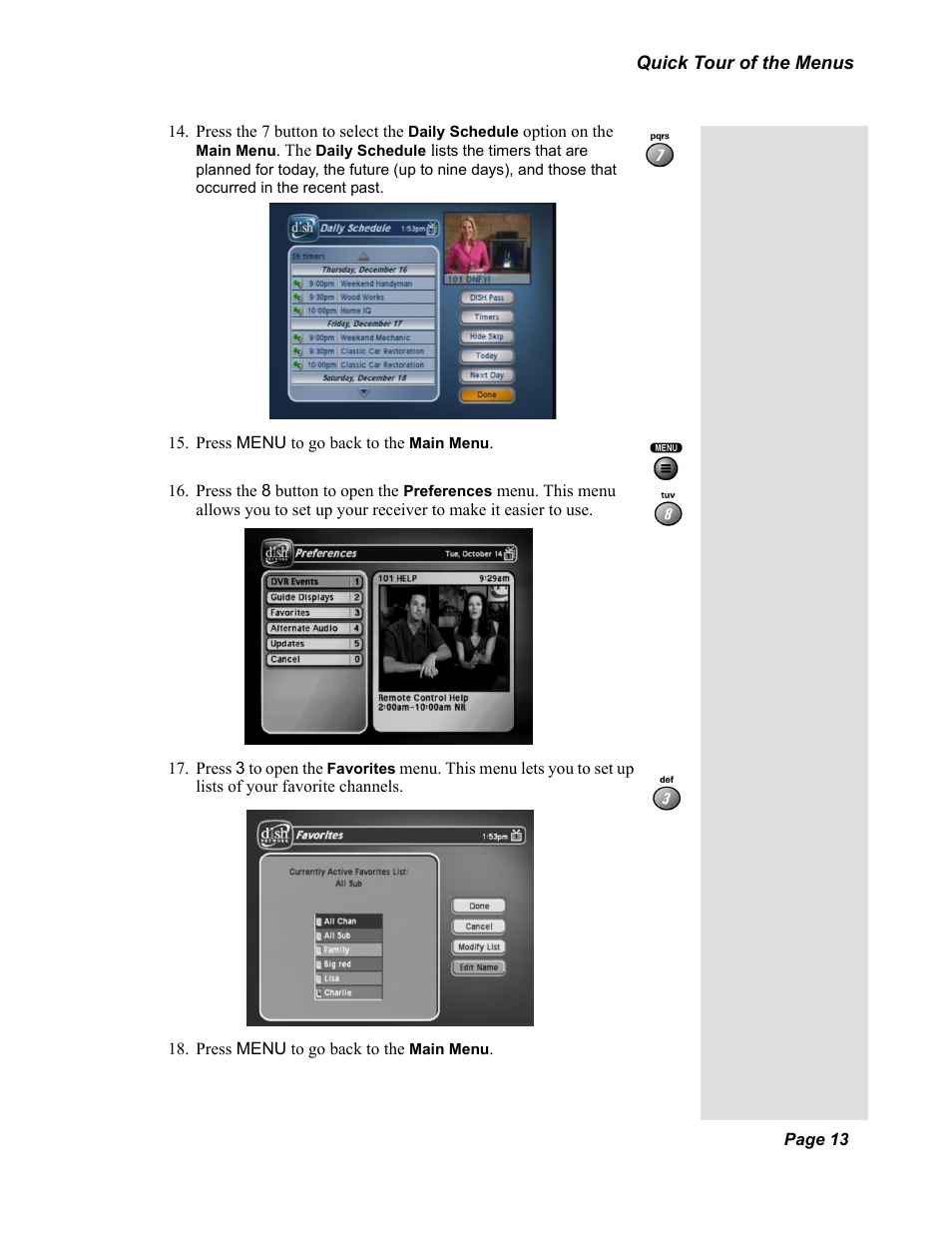 Dish Network DuoDVR 625 User Manual | Page 18 / 179