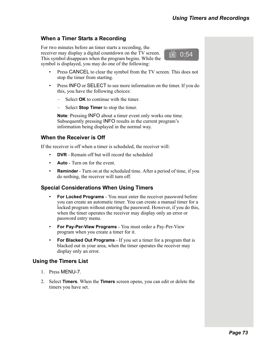 Dish Network DuoDVR 625 User Manual | Page 78 / 179
