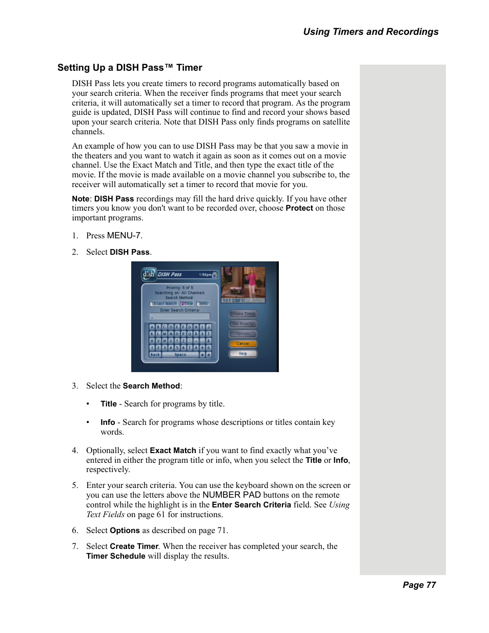 Dish Network DuoDVR 625 User Manual | Page 82 / 179