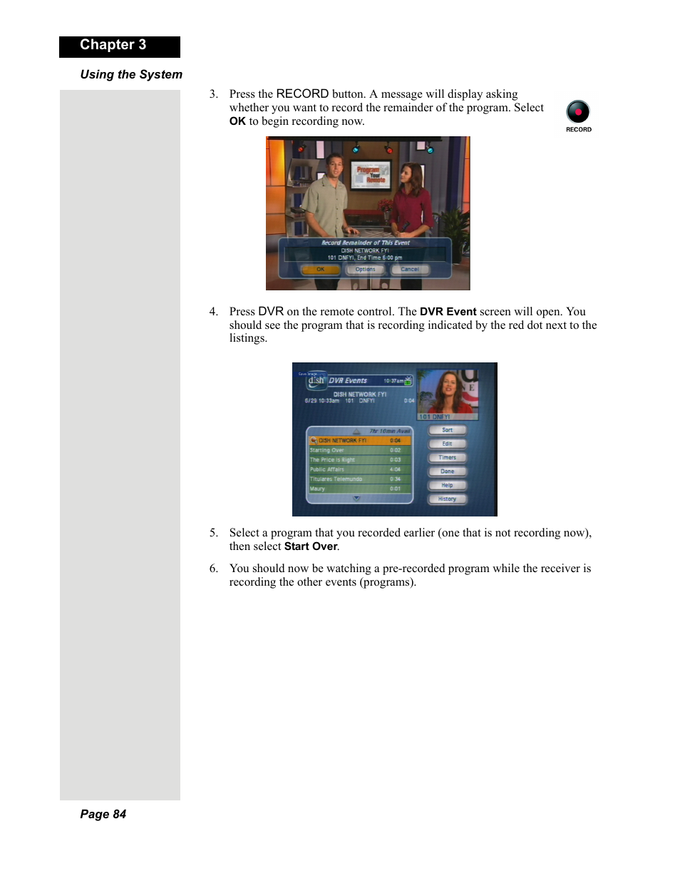 Dish Network DuoDVR 625 User Manual | Page 89 / 179