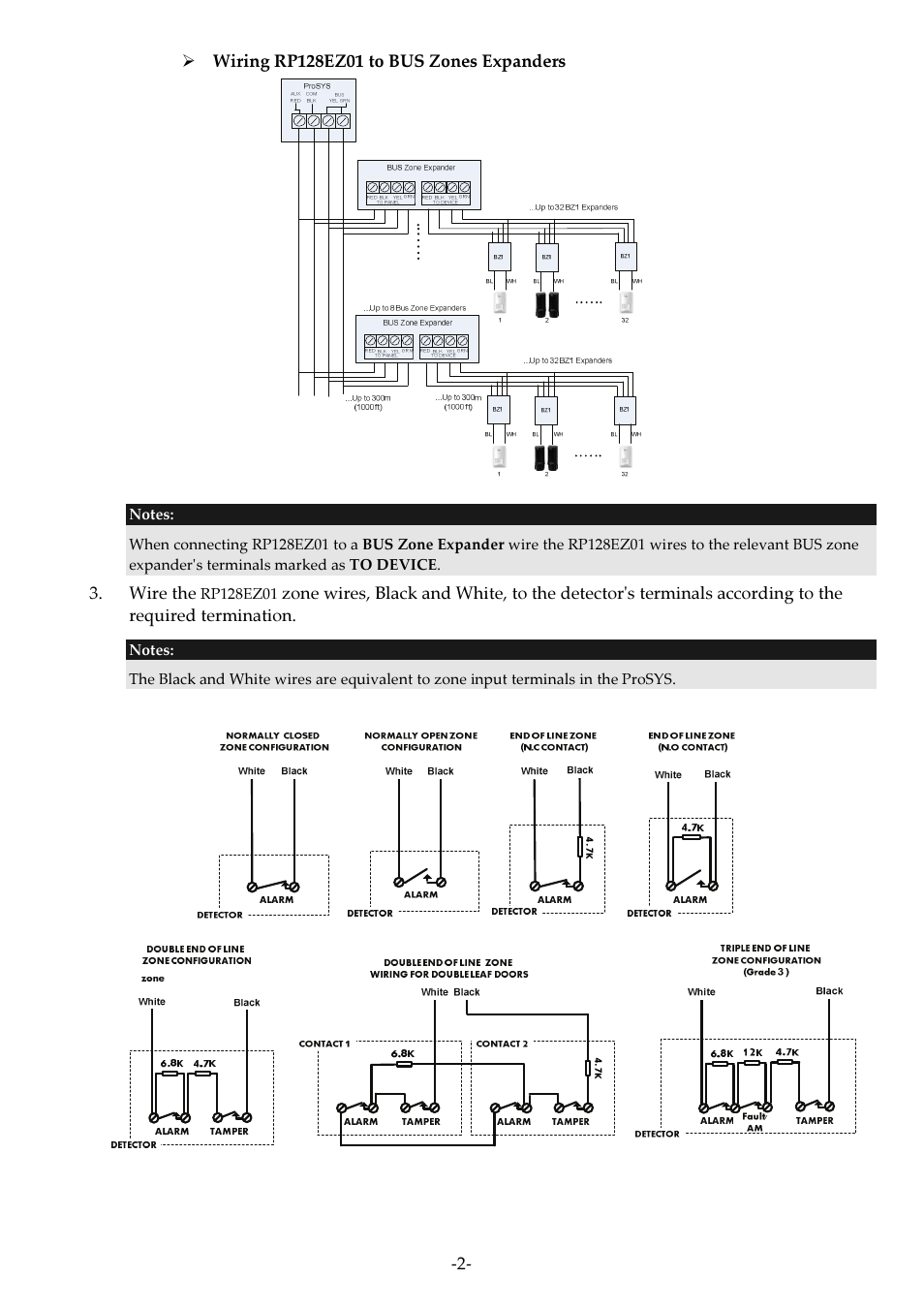 RISCO Group RP128EZ01 User Manual | Page 2 / 4