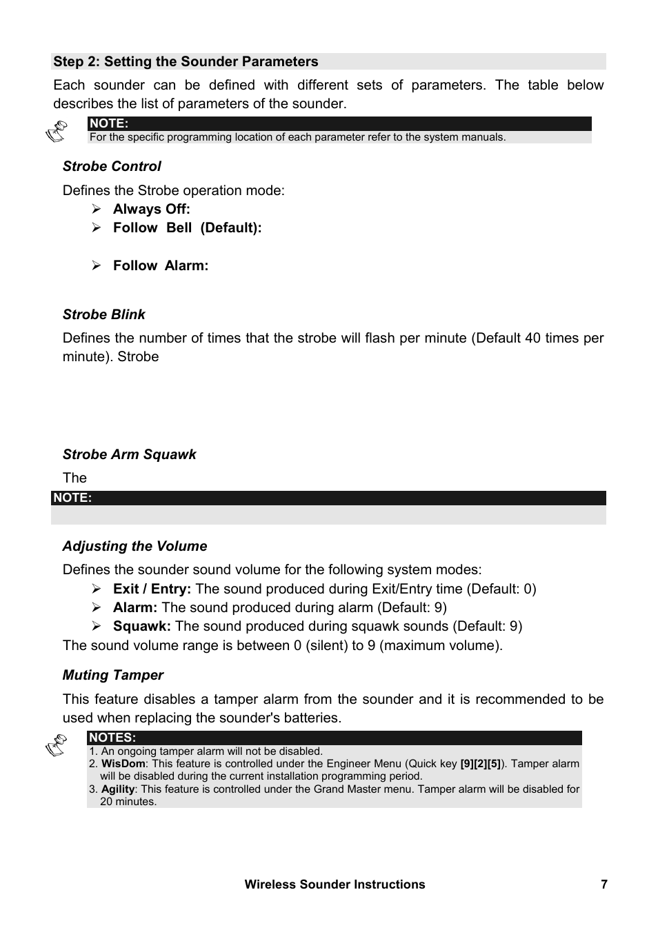 RISCO Group WL S50 User Manual | Page 7 / 12