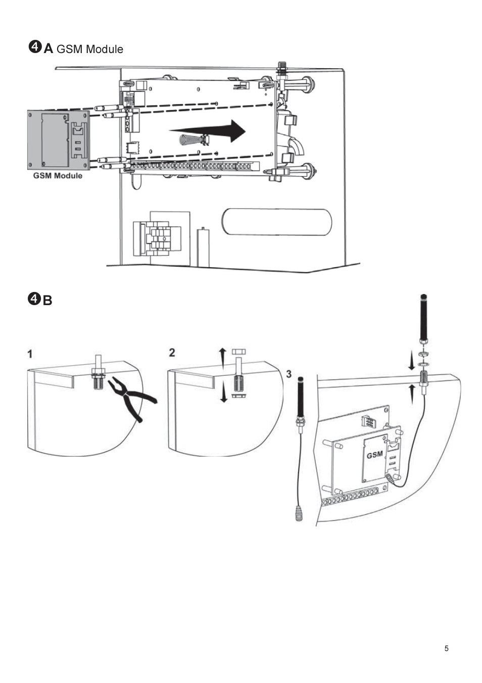 RISCO Group 432BM Metal Enclosure User Manual | Page 5 / 8