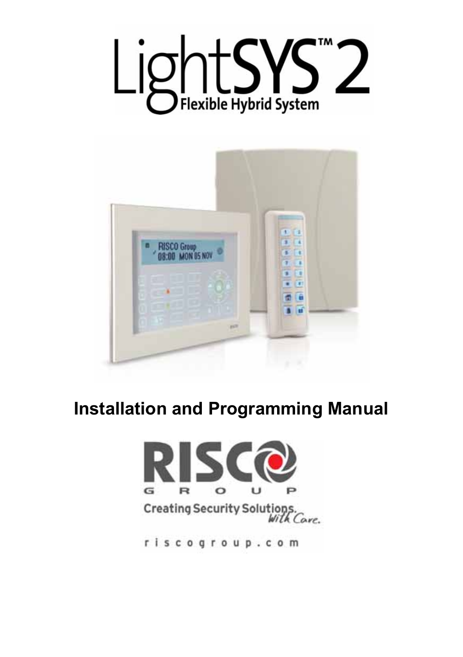 RISCO Group LightSYS 2 User Manual | 256 pages