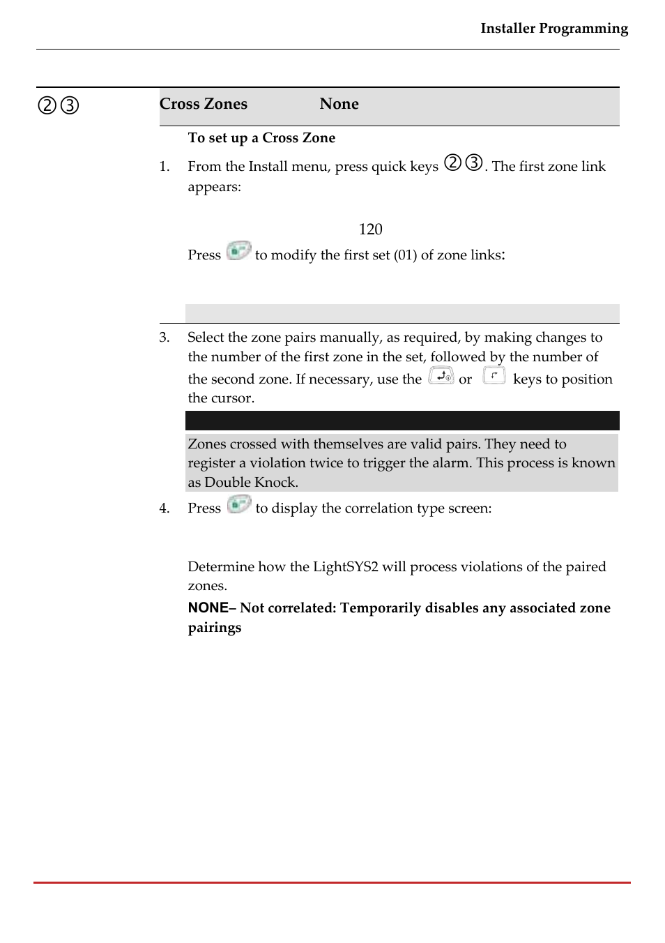 RISCO Group LightSYS 2 User Manual | Page 123 / 256