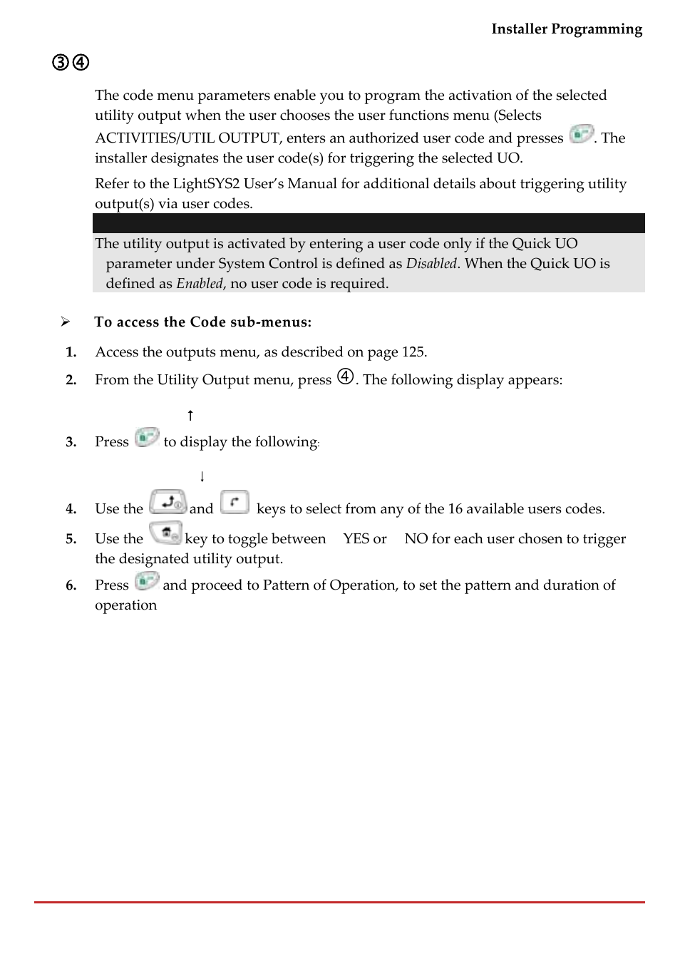 RISCO Group LightSYS 2 User Manual | Page 135 / 256