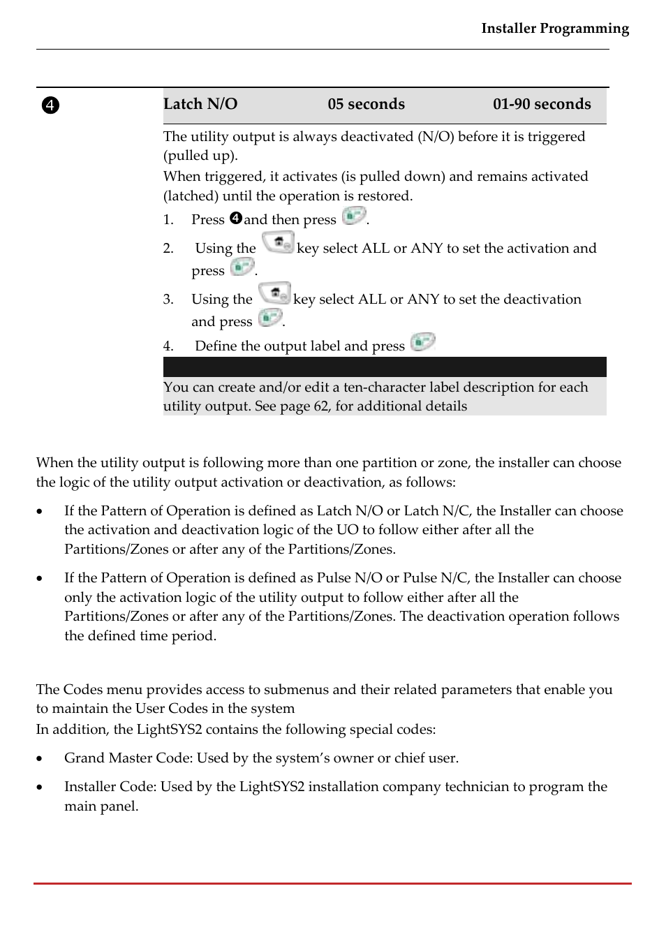 RISCO Group LightSYS 2 User Manual | Page 137 / 256