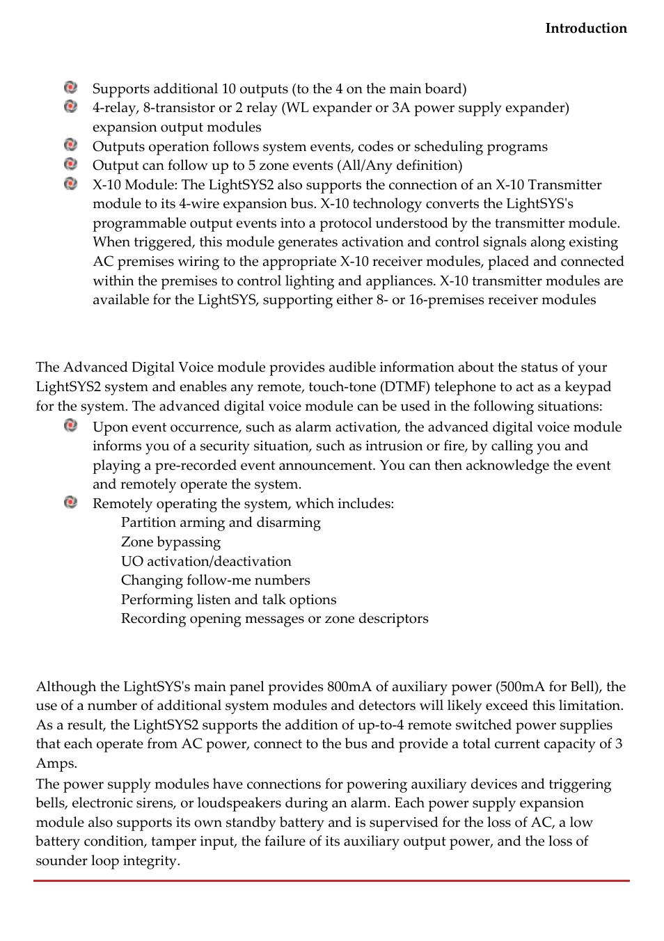 RISCO Group LightSYS 2 User Manual | Page 15 / 256