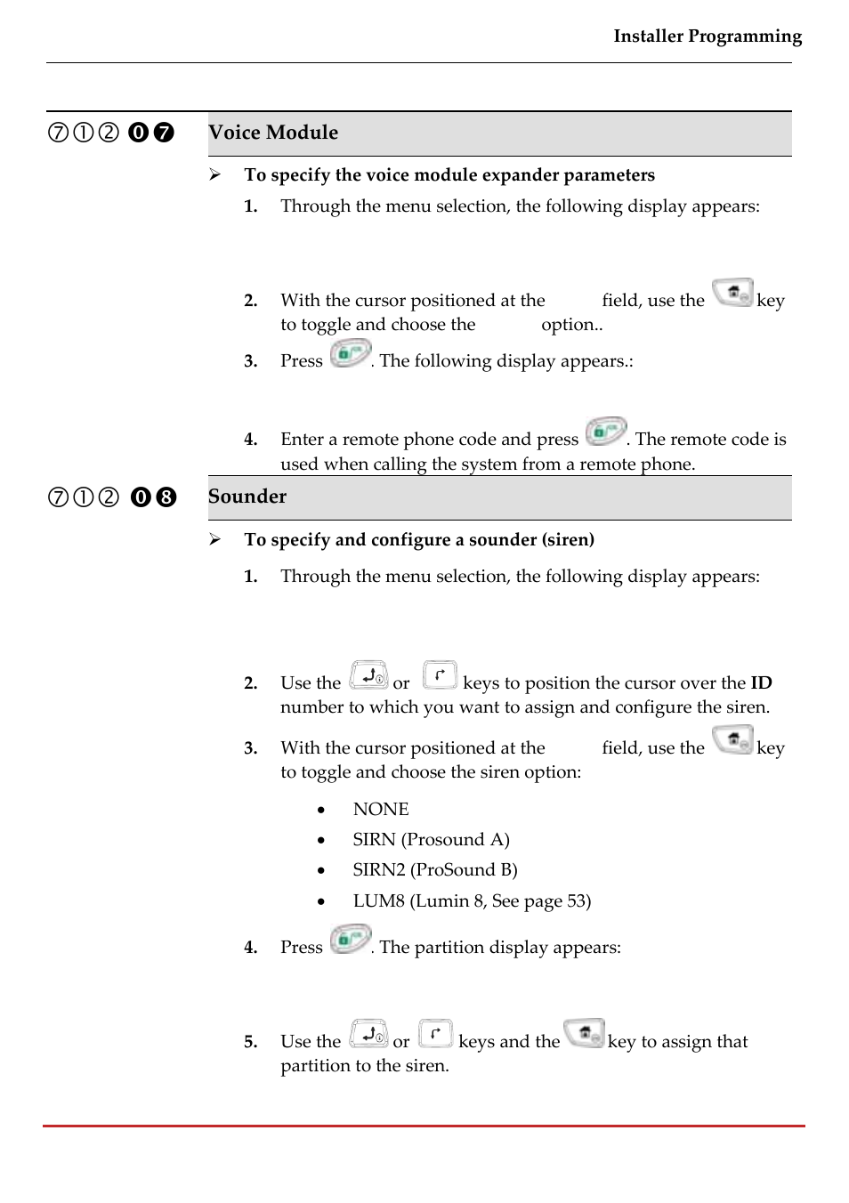 RISCO Group LightSYS 2 User Manual | Page 187 / 256