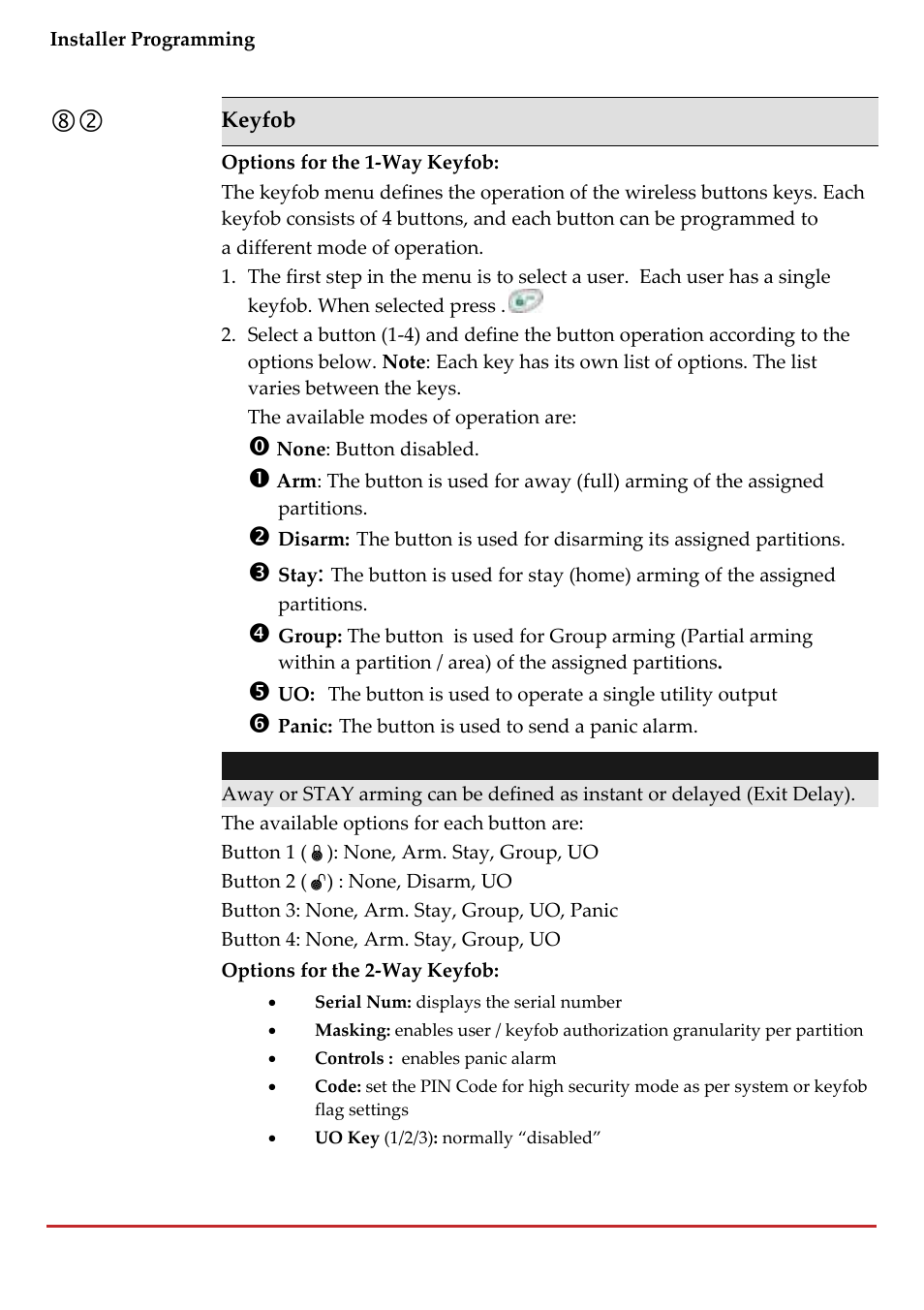 RISCO Group LightSYS 2 User Manual | Page 198 / 256
