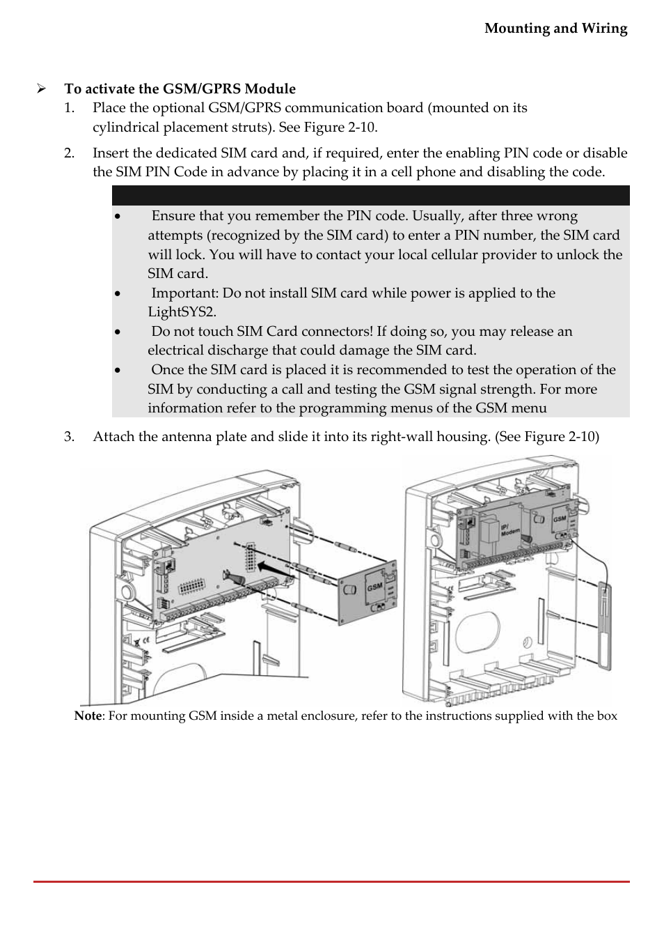 RISCO Group LightSYS 2 User Manual | Page 33 / 256