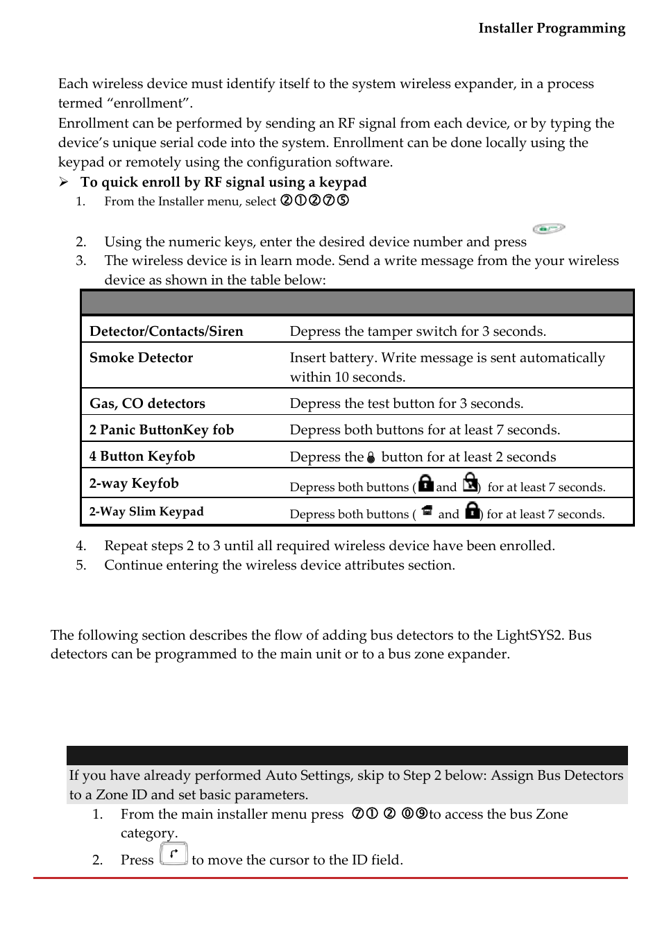 RISCO Group LightSYS 2 User Manual | Page 65 / 256