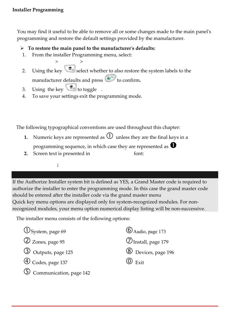 RISCO Group LightSYS 2 User Manual | Page 68 / 256