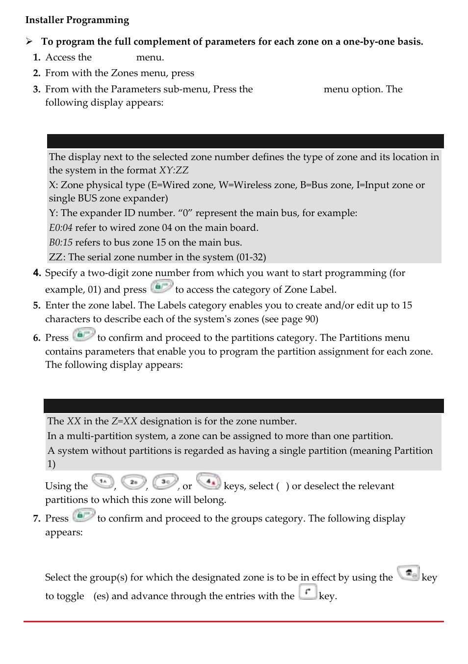 RISCO Group LightSYS 2 User Manual | Page 96 / 256