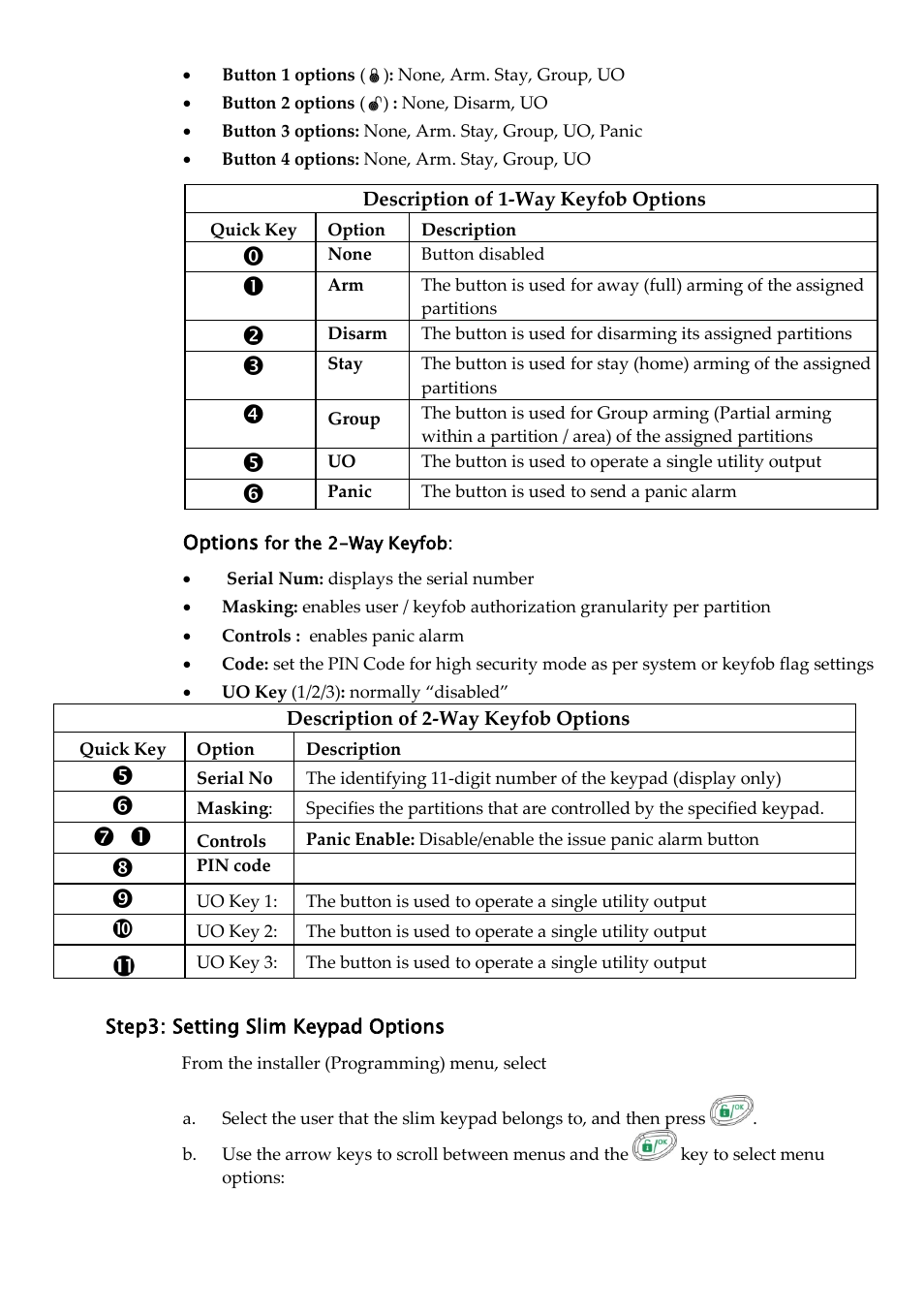 RISCO Group LightSYS Ver 2.xx User Manual | Page 19 / 28