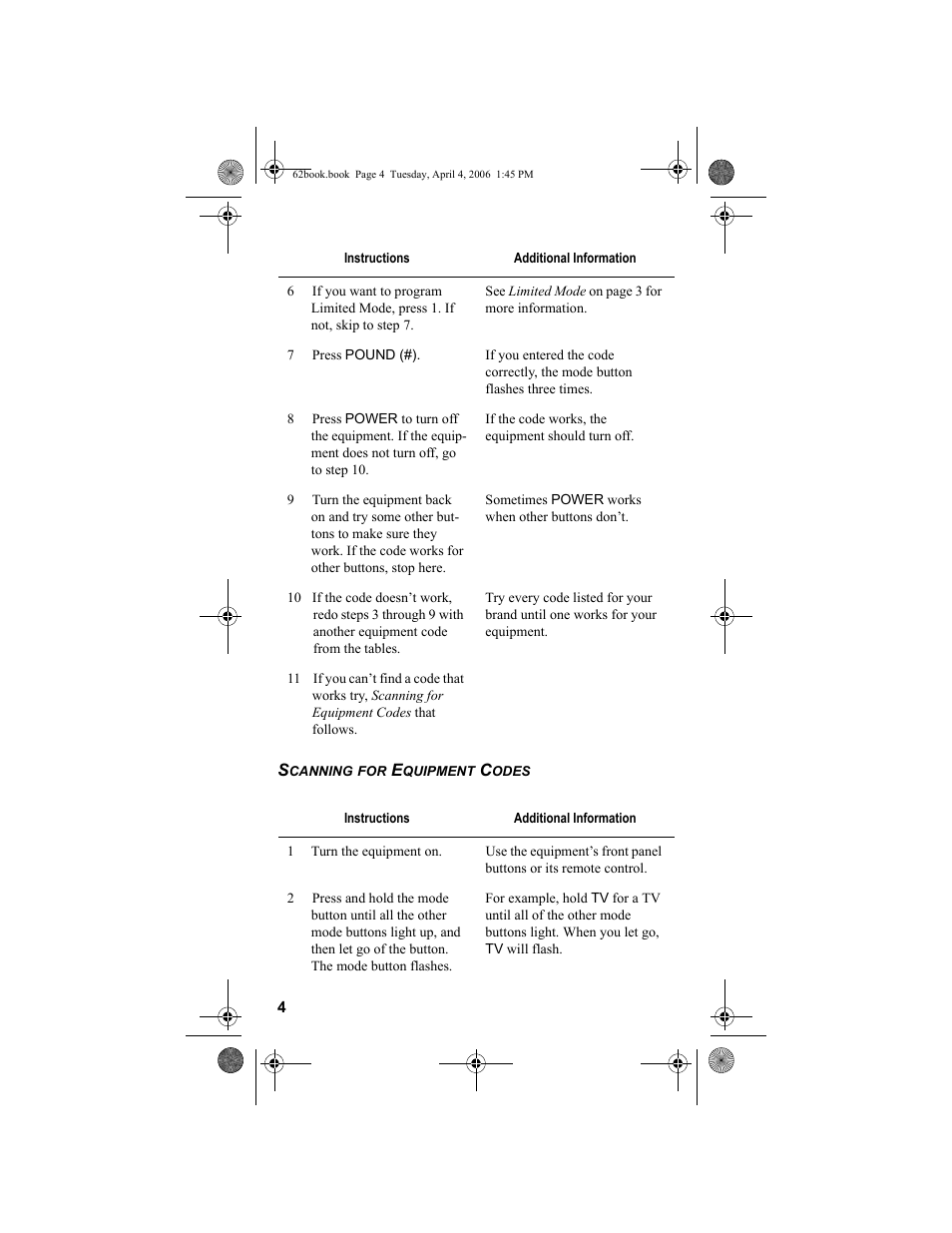 7 press pound (#), 1 turn the equipment on, Ge 4 | Dish Network DVR 942 User Manual | Page 14 / 34