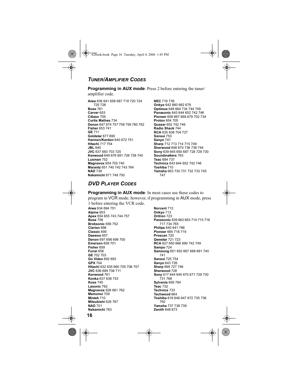 Dvd p | Dish Network DVR 942 User Manual | Page 26 / 34