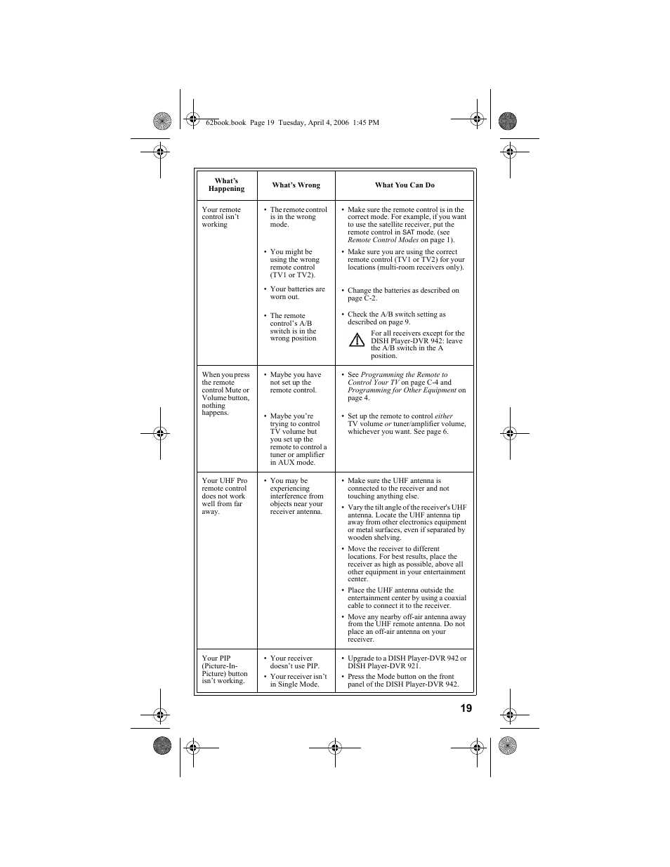 Dish Network DVR 942 User Manual | Page 29 / 34