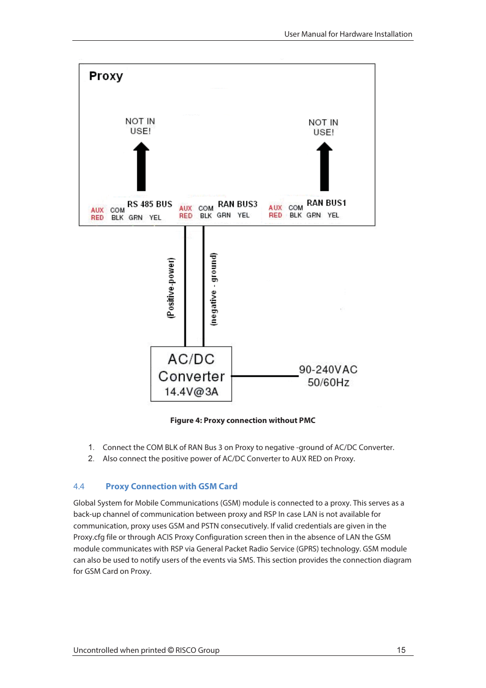 RISCO Group axesplus® User Manual | Page 16 / 65