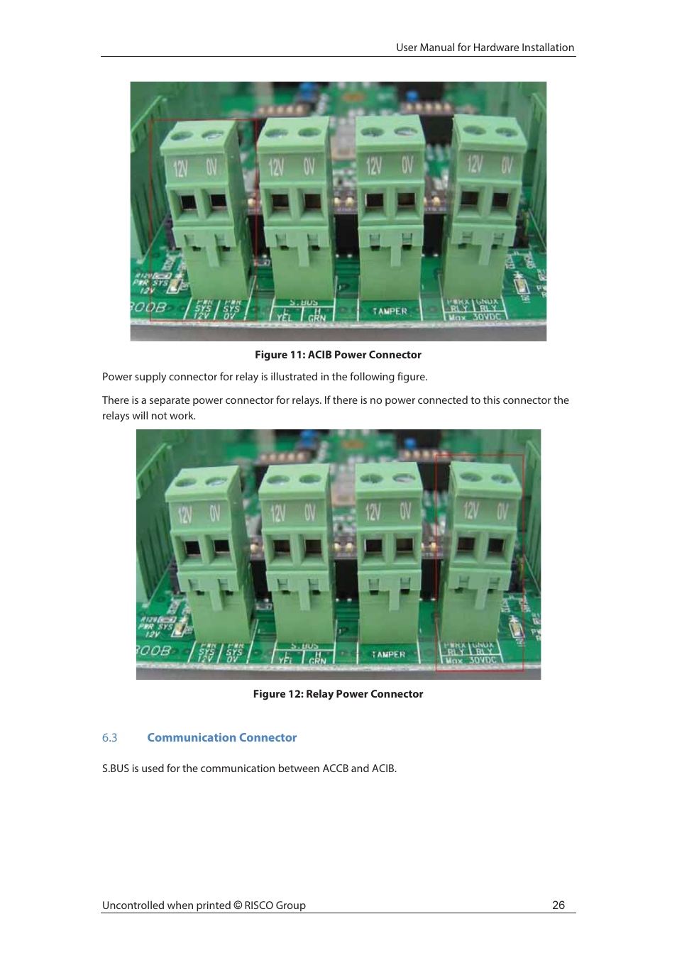 RISCO Group axesplus® User Manual | Page 27 / 65