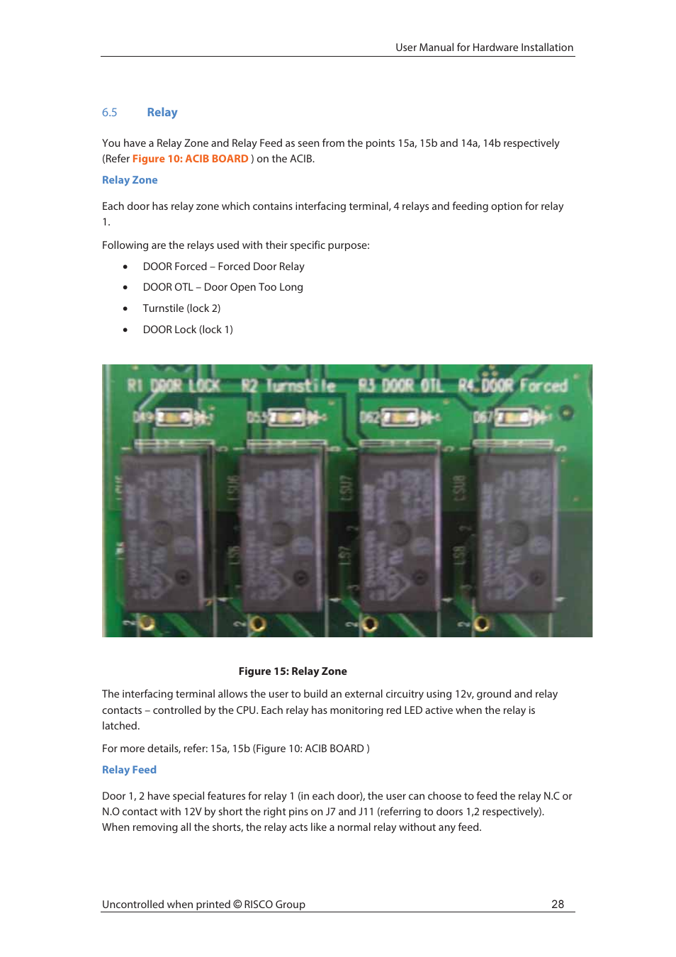 RISCO Group axesplus® User Manual | Page 29 / 65