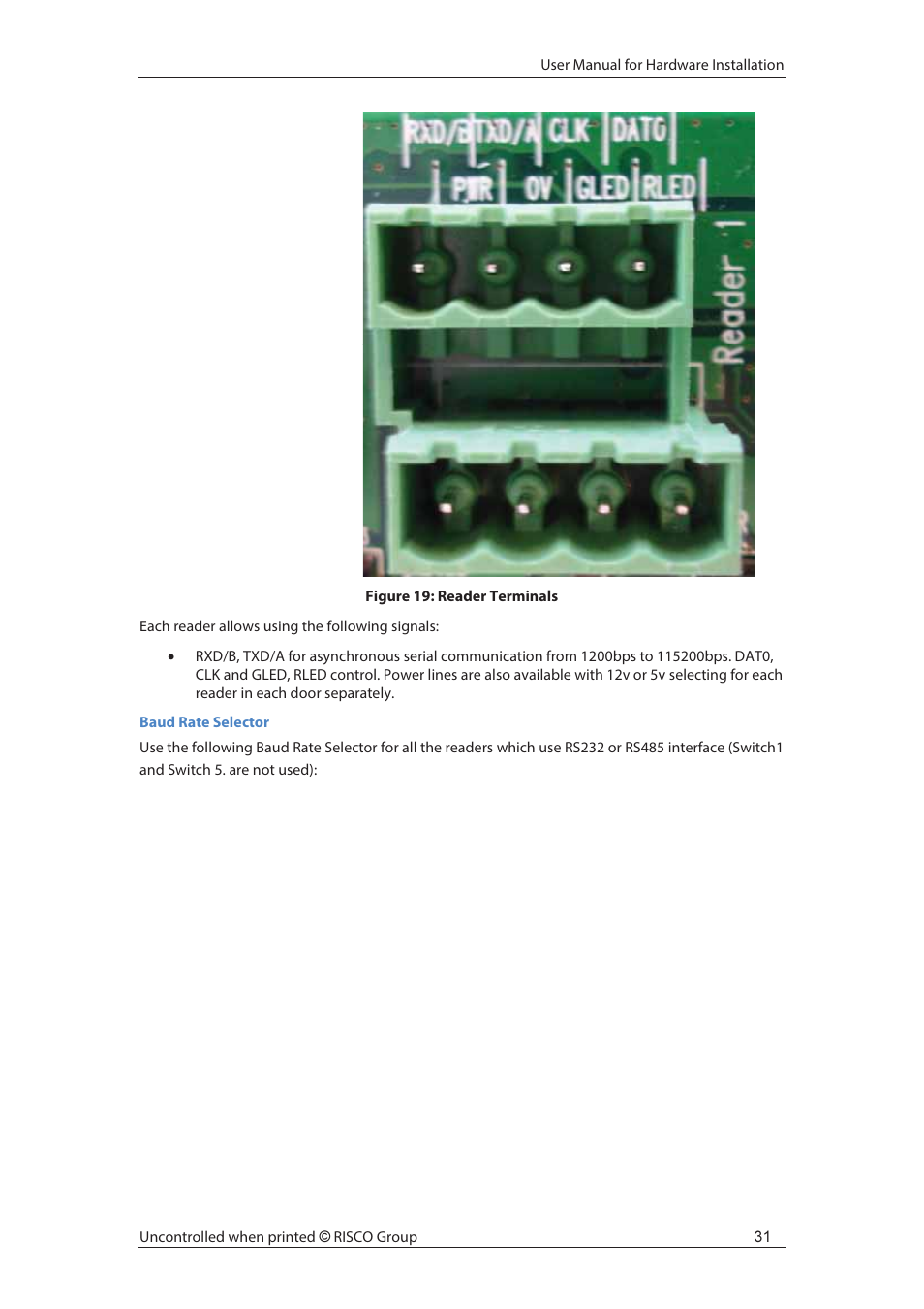 RISCO Group axesplus® User Manual | Page 32 / 65