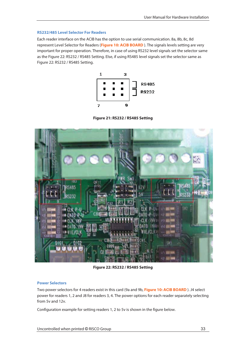 RISCO Group axesplus® User Manual | Page 34 / 65